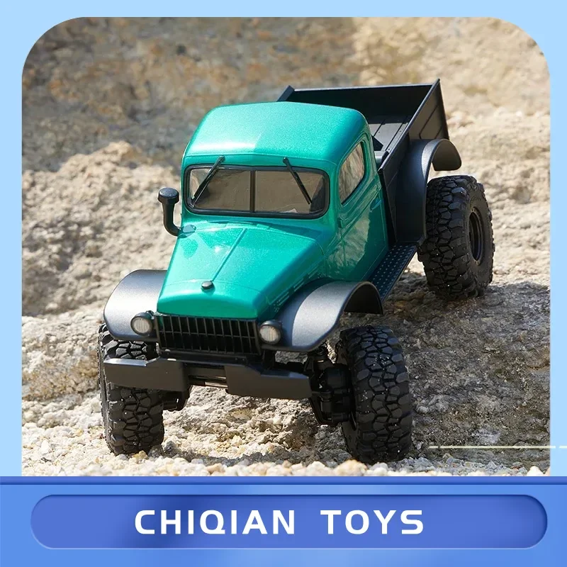 Fms 1/24 FCX24 Xiaoqi Elettrico Brushless Auto telecomandata Fuoristrada Arrampicata Veicolo Giocattolo Ponte Porta Modello Secchio Edizione