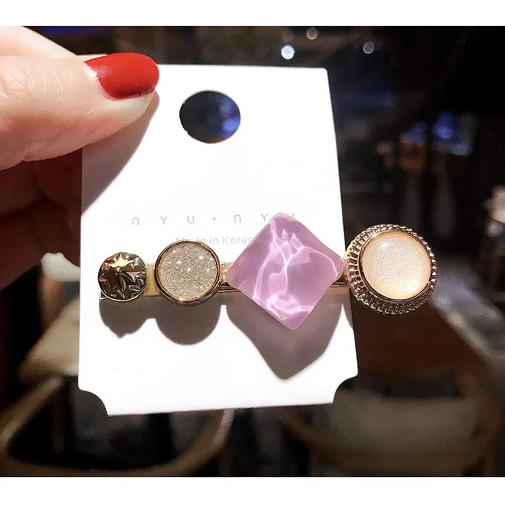 

6 шт. заколки для волос с бриллиантами, металлические винтажные банты, красочные заколки для волос, шикарные аксессуары для женщин и девочек, элегантные повседневные офисные вечерние туфли