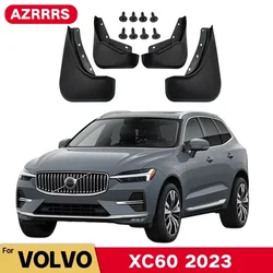 MudFlaps For VOLVO XC60 Hybrid 2023 2024 2025 Mudguards Mud Flaps Splash Guards Front Rear Wheels Fender Car Accessories 4Pcs