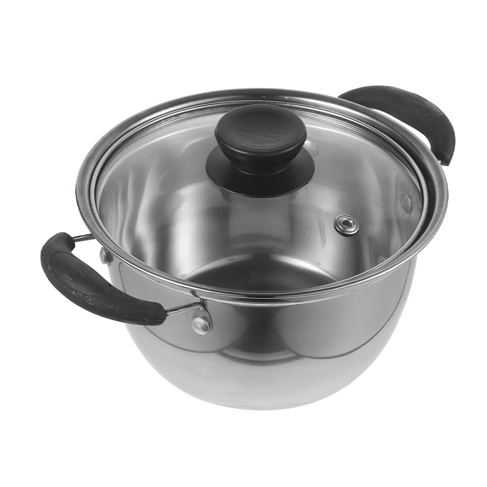 Bright Light Soup Steamer Saucepan Saucepans 2300X1800X950CM Stainless Steel Pot Stockpot