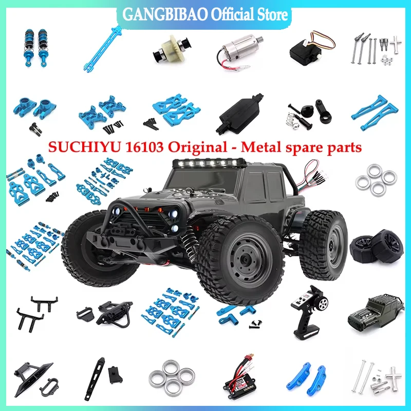 

Neumáticos Rueda Camión Monstruo Hexagonal Para SCY 16101 16102 16103 1:16 iezas Actualización De Coche Todoterreno RC, 6324