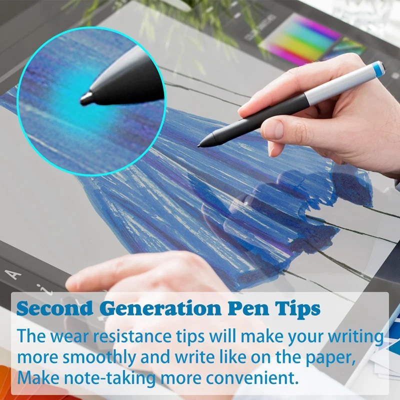 Hot 10Pcs/Lot Standard Pen Nibs Replacement For Wacom PTH-460,PTH-660,PTH-860,DTH-1320,DTH-1620 Pens With Removal Tool