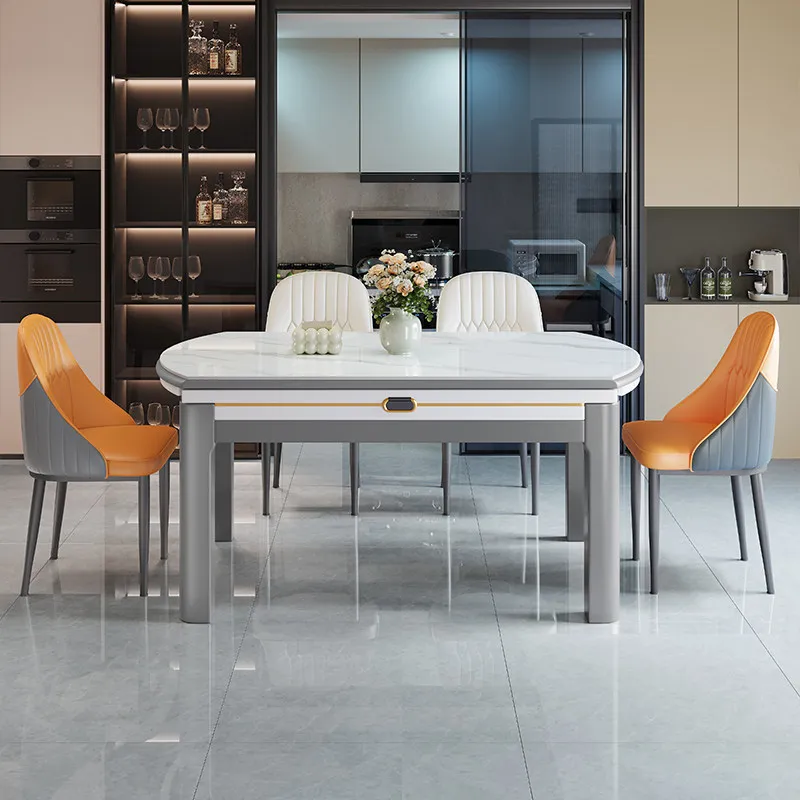 Modern Luxury Dining Table Kitchen Coffee Restaurant Designer Lounge Dining Table Chairs Center Mesas De Jantar Salon Furniture