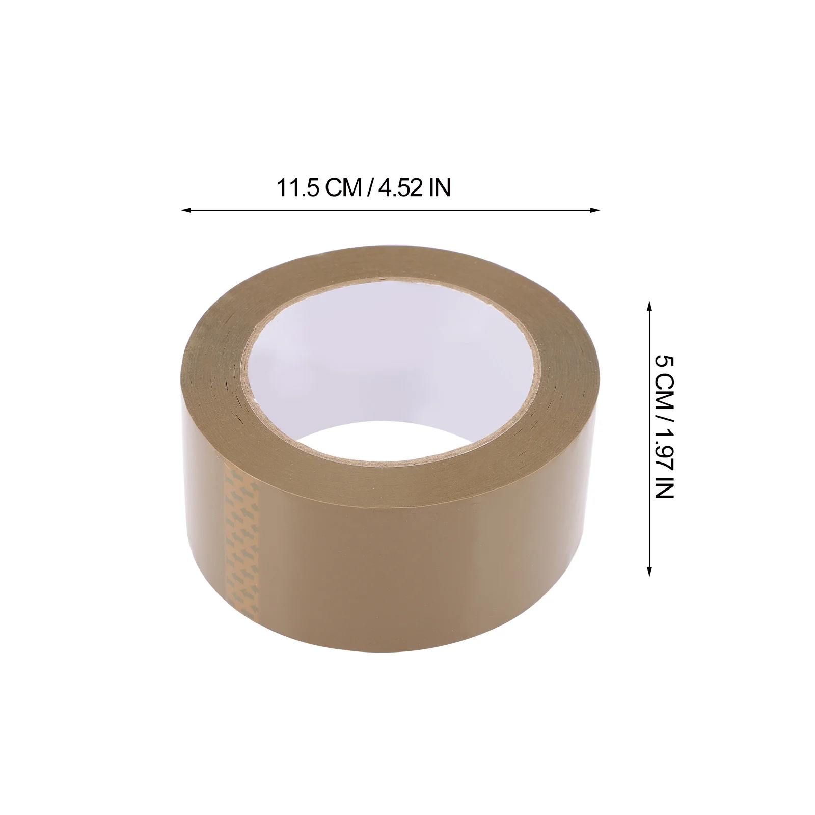 2Pcs Carton Box Sealing Tape High Stickiness Packaging Tape for Logistics Transportation Heavy Duty Box Packing