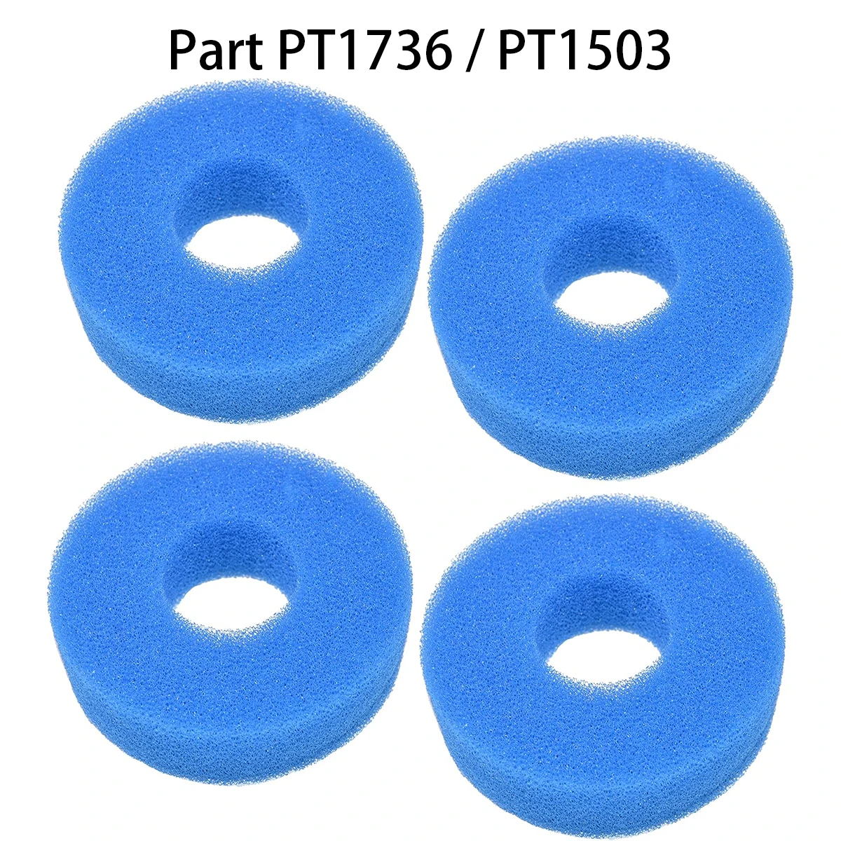 Foam Sponge Filter Media Compatible with Laguna Pressure-Flo 1400 gal. 2000 gal. UVC Filters PT1736 PT1503 Replacement