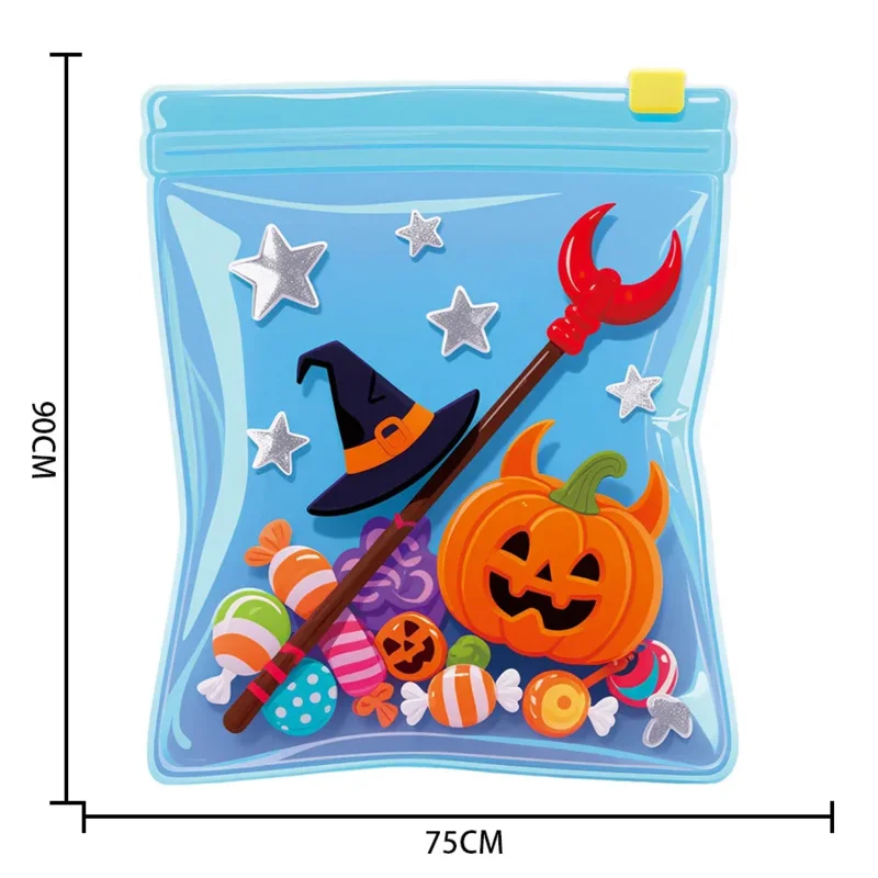 Halloween Lustiges Kostüm Cosplay Kürbis Grafik Schwamm Anzug Erwachsene Festival Parade Dress Up Party Performance Kleidung