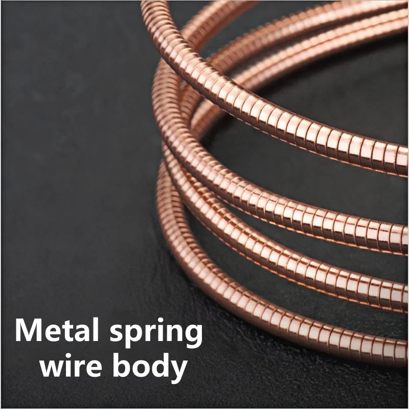 10 STKS Nieuwe Hot Koop Type C 5A Snel Opladen 1 m Metalen Lente Coil Kabel Hoge Duurzaamheid Stabiele Transmissie IPhone Smart Telefoon Lap