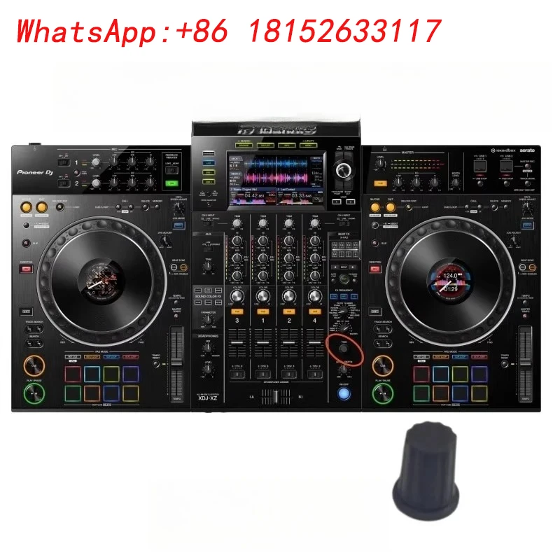 DDJ400 FLX4 SB RB وحدة تحكم خلاط غطاء مقبض الوقت مم