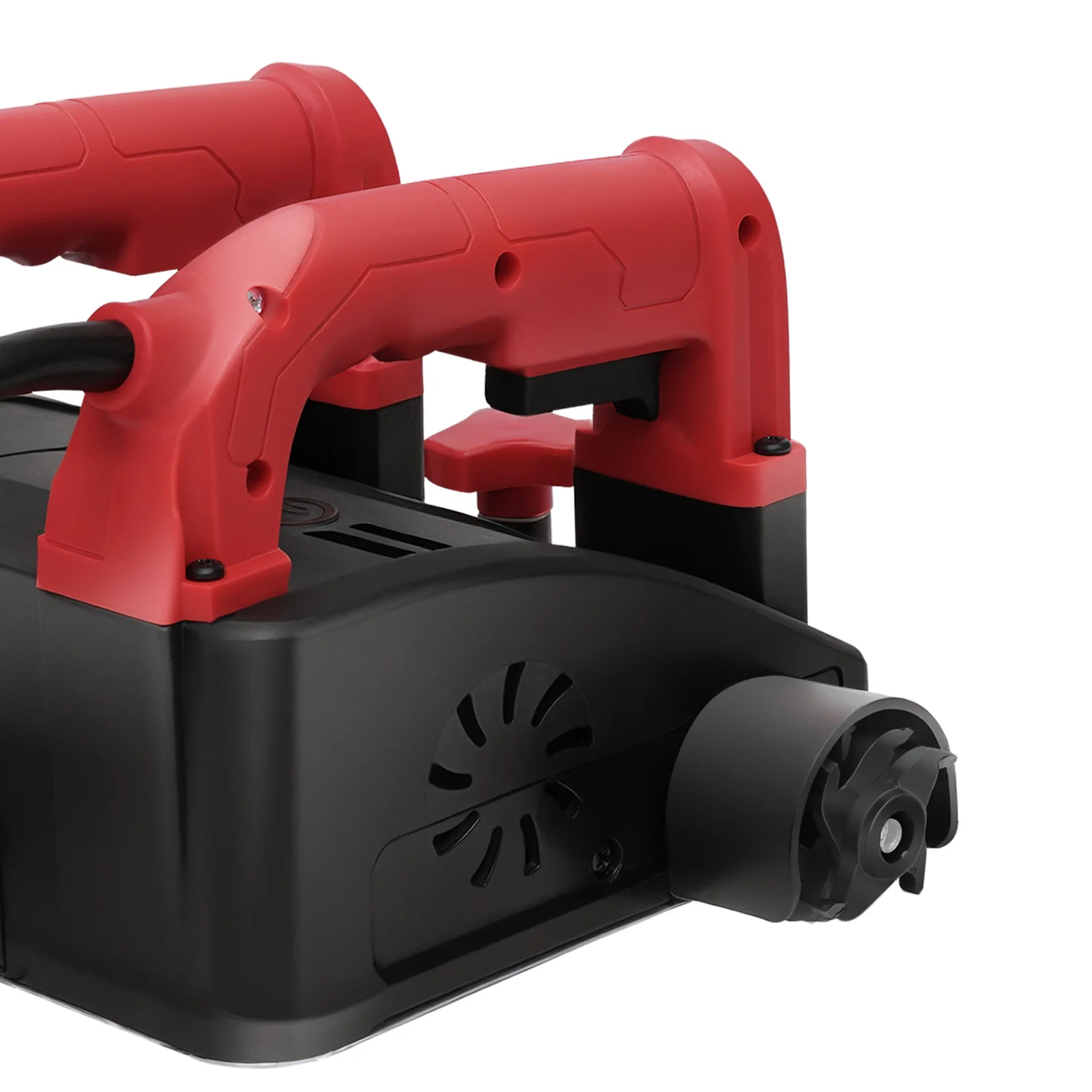 Elektrischer Wandhobel 1200W Spachtelmaschinenentferner 26 Klingen Variable Geschwindigkeit 1000-4000 U/min 16cm Hobelbreite Einstellbare Tiefe 1-4mm Wand Decke Boden Renovierung Innen- und Außenbereich EU-Stecker 220V – Detail 20
