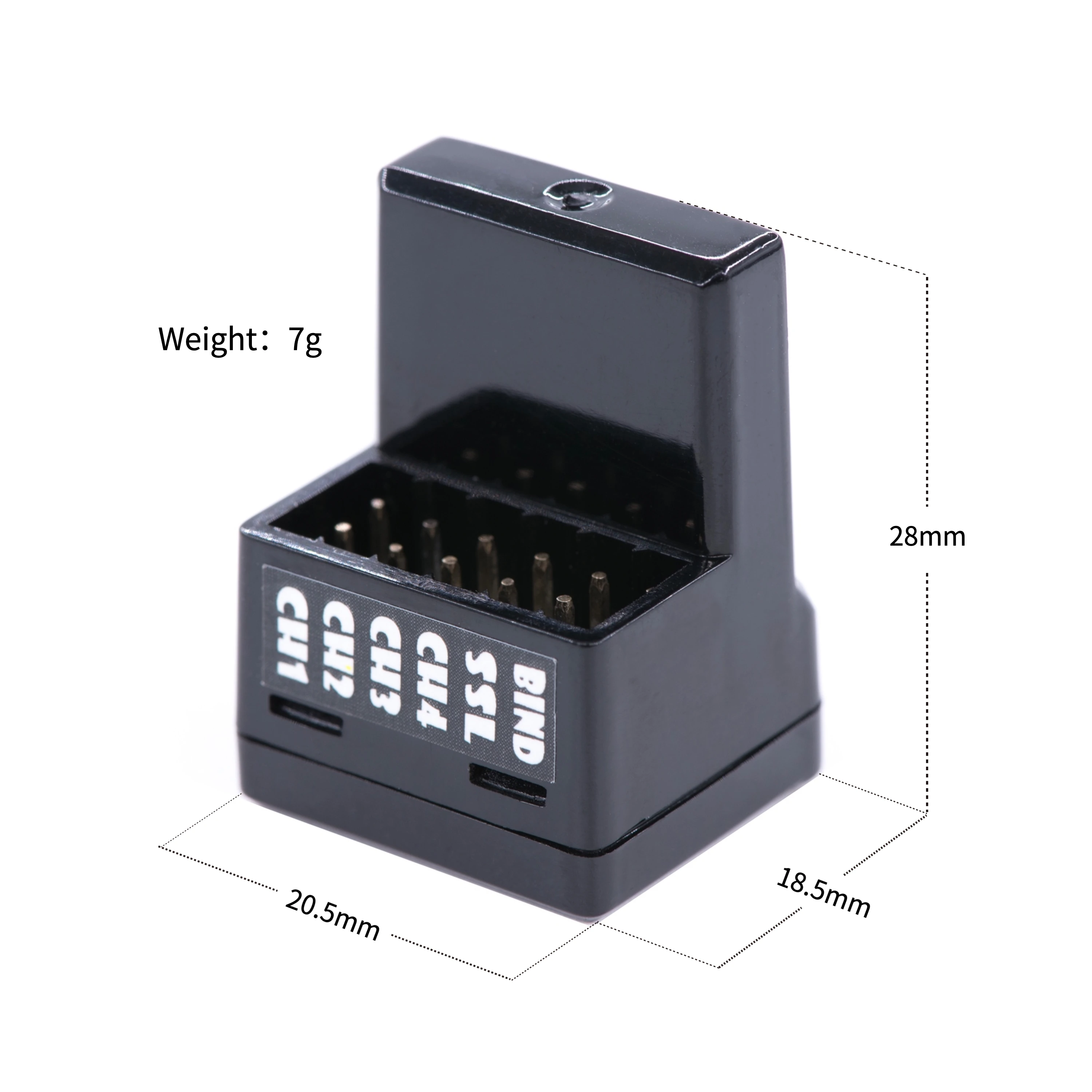 DASMIKRO DSK-492N FH5 KOMPATYBILNY ODBIORNIK BEZ ANTENOWY V2 DO SANWA FH-5 M17 MT-5 MT-R FHSS-5