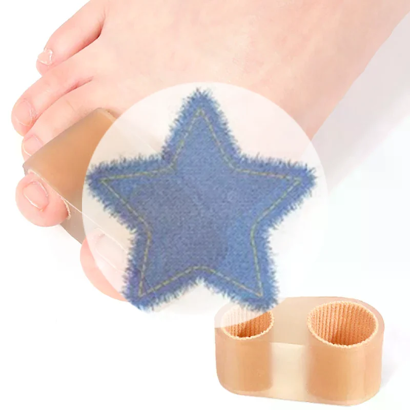 Separador de dedos de silicona, Corrector de juanete, Hallux Valgus, alisador de corrección de dedo pulgar, herramienta para el cuidado de los pies, 1 ud.