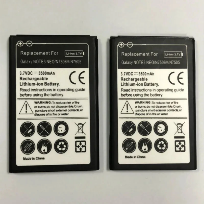 Replacement Battery EB-BN750BBC battery For Galaxy Note 3 mini note3 III Neo N7505 N750 N7506V N7508V Phone battery