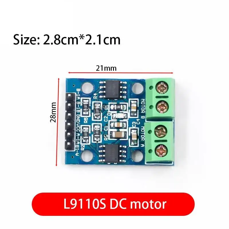 1PCS SAMIORE ROBOT L9110S DC Stepper Motor Driver Board H Bridge L9110