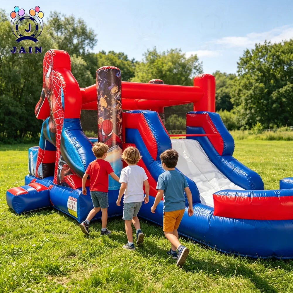 20FT/13ft 3D Cartoon Commercial Grade Inflatable Bounce House with inside Pillar Inflatable Trampolines For Kids Outdoor Indoor - view 3