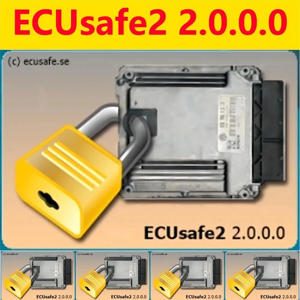 

2025 hot! selling Car Repair ECUSafe 2.0 Vehicle Maintenance Diagnostic tuning auto tool ecusafe software new vci Code reader