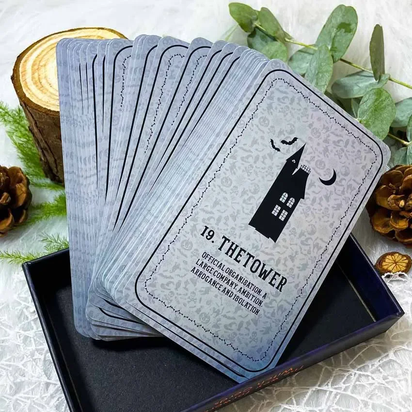 12x7 cm Witch Tarot Deck  Card Games