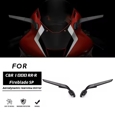 for HONDA CBR1000RR Accessories Motorcycle Stealth Mirrors CBR 1000 RR Rearview Mirror CBR1000RR-R Fireblade CBR1000RR Parts