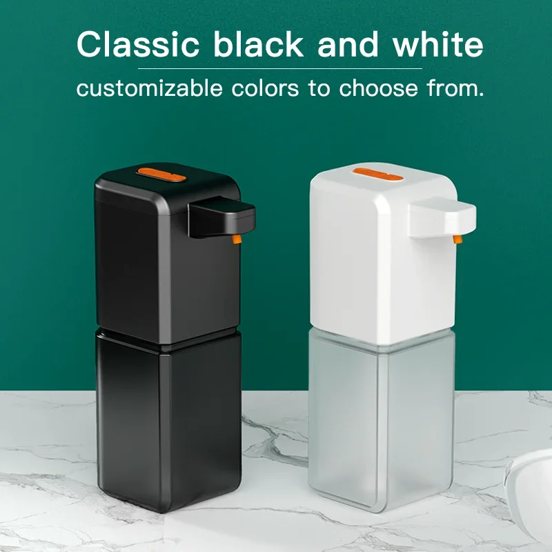 

500ML Automatic Soap Dispenser Touchless Type C USB Rechargeable Electric Soap Dispenser Waterproof Foam/Liquid Dispenser