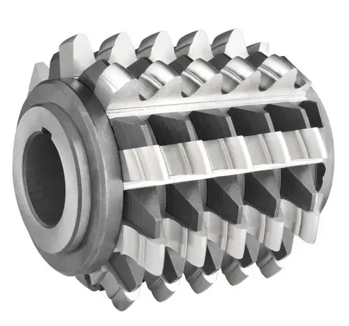 M8 20° 125*132*40 Z=9   Hss M2 Gost 9324-80 HSS Hob Tool  for Gear Mechanical Transmission for Automotive Aerospace Car
