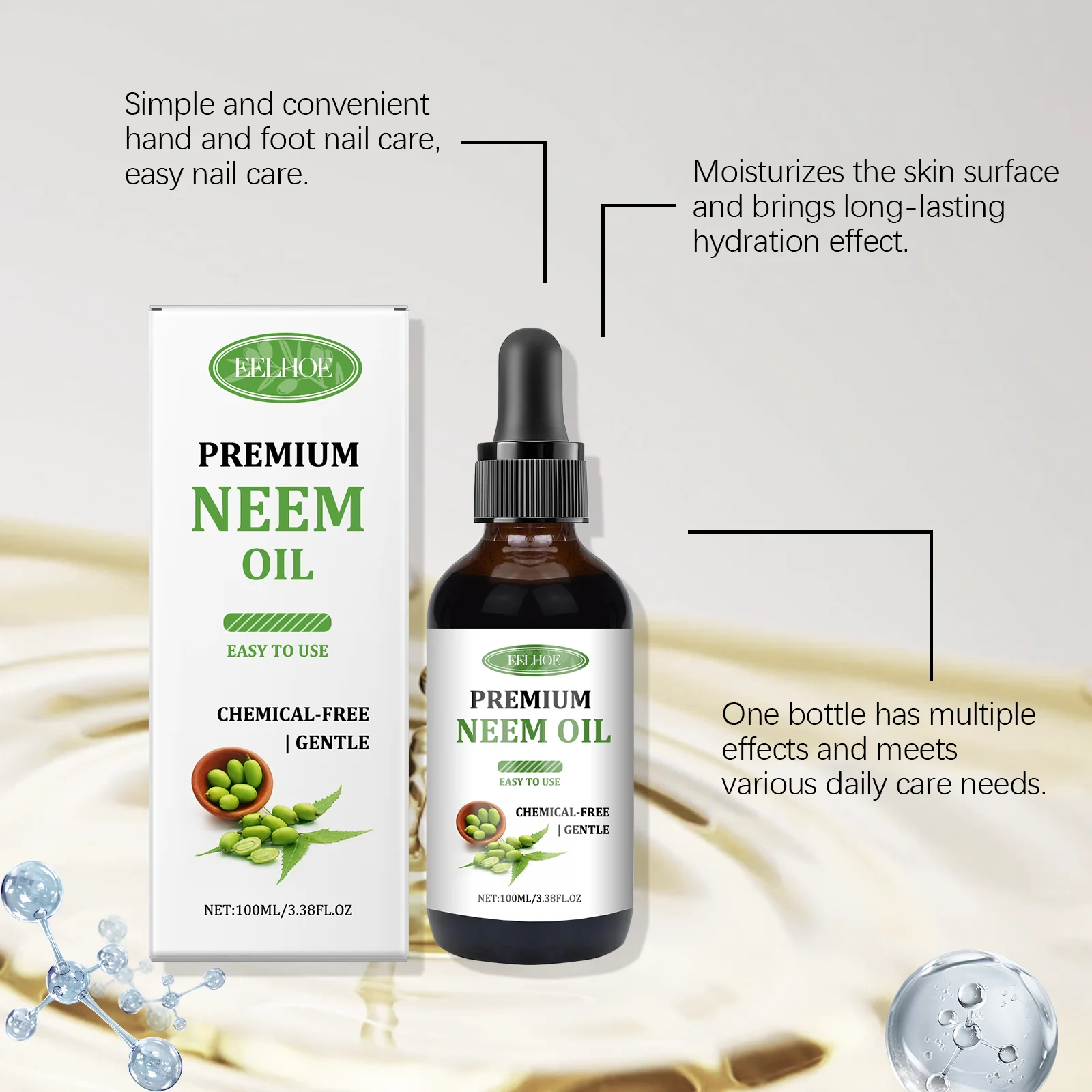Saf Neem Yağlı Saç Serumu Onar - Split End Repair Serum incelemesi ve fiyatı