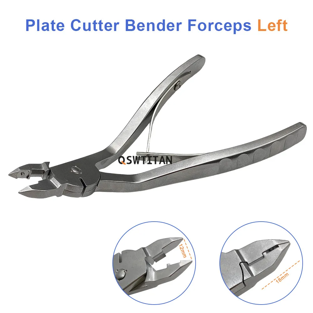 Orthopedic Plate Cutter and Bender for 1.5/2.0mm Plates Maxillofacial Plate Cutter Veterinary Surgical Instruments - view 2