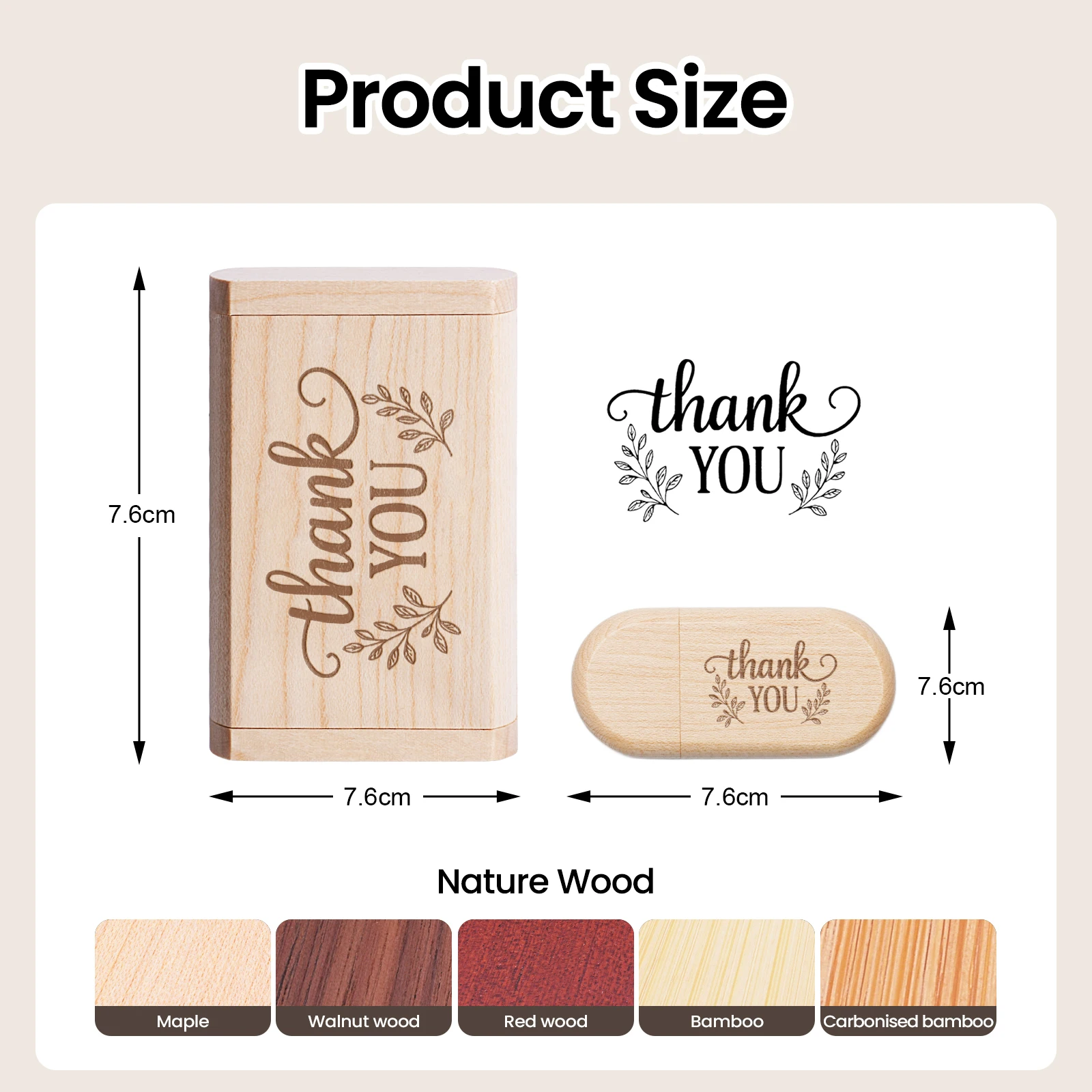 USB3.0 50 Pieces Lote USB 3.0 Flash Drive 128GB Free Custom Logo Memory Stick 64GB Wooden Box Gift Pen Drive 50PCS Pendrive 32GB