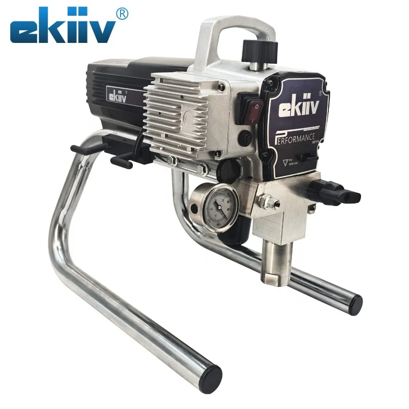 

EKIIV D450 Electric DIY 220V/50Hz Airless Paint Sprayer Diaphragm Pump 1800W 3000psi Spray Painting Machine 110V