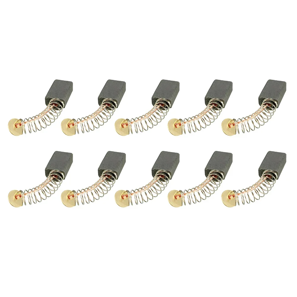 Brush Springs Carbon Brushes Brush Set Replacement Slip Ring Wear Resistant Commutation Spark Electric Braking