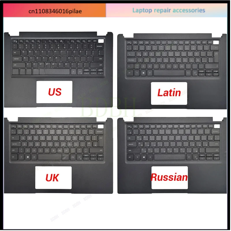 NEW Latin/US/UK/Russian Keyboard For Latitude 3410 E3410 Laptop Palmrest Cover 00MC2P
