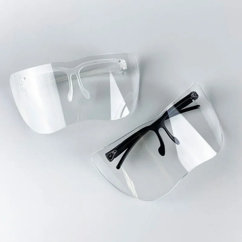 Anti-Splash-Gesichts schutz transparente Brille Bildschirm maske Visier Augenschutz brille Anti-Fog-Schutz Gesichts maske Küchengeräte