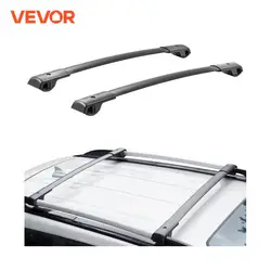 VEVOR-barras cruzadas para portaequipajes, aptas para Forester Subaru 2014-2022 con rieles laterales elevados, capacidad de carga de 200 lbs