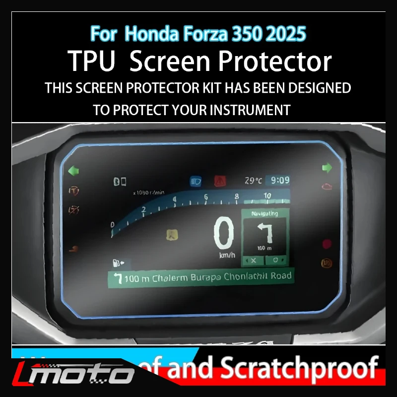 

Fit For Honda Forza 350 NSS350 2025 Instrument Film Dashboard Screen Protector For Forza350 Cluster Display Screen Protective