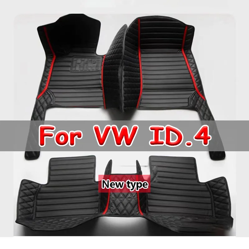 

Car Floor Mats For VW VW ID.4 2021-2024 Custom Auto Foot Pads Automobile Carpet Cover Interior Accessories