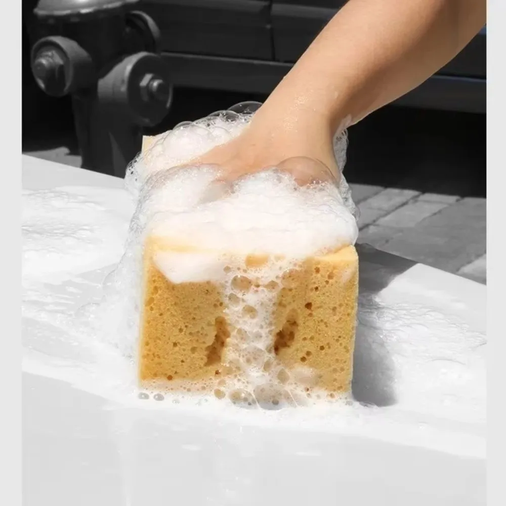 New Density Sponge Car Wash Sponge Honeycomb Absorbent Sponge Block Non Scratch Reusable Cleaning Sponge Car Cleaning