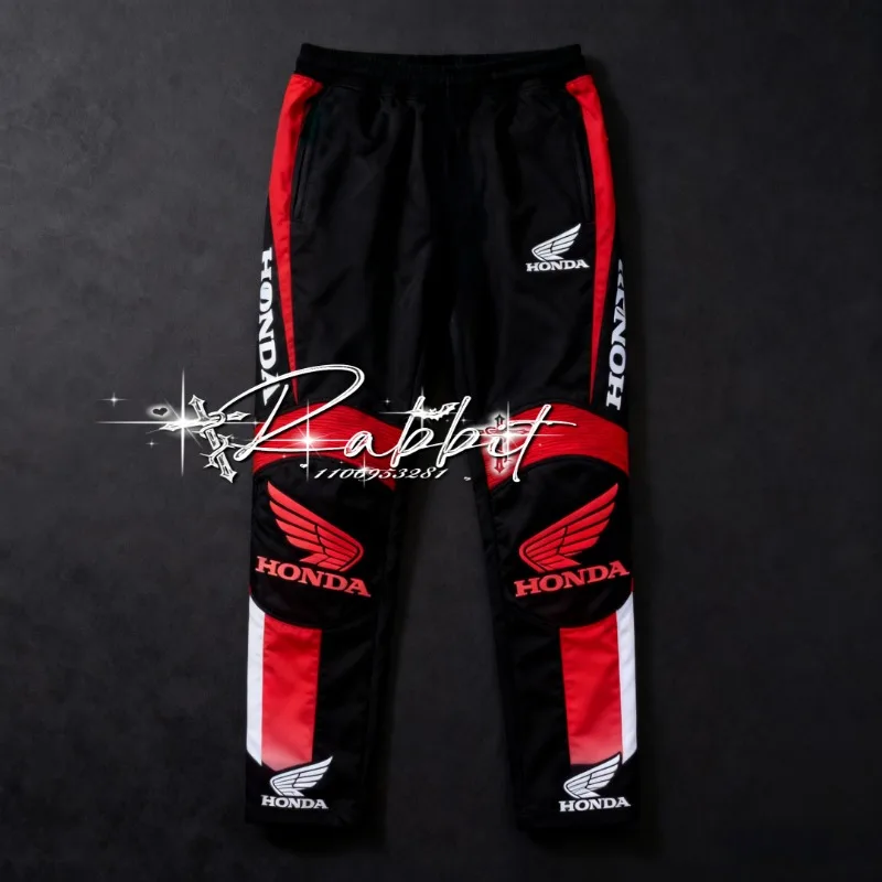 2026 nuevo diseño Honda Racing moda montar motocicleta ropa hombres todoterreno motocicleta bicicleta entusiasta pantalones especiales