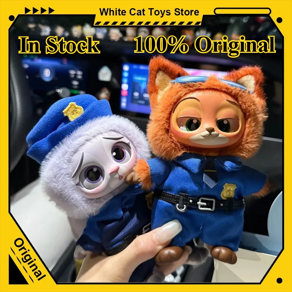 

Zootopia слепая коробка милый Ник Джуди фигурку Zootopia плюшевая виниловая кукла Mystery Box аниме фигурки мультяшная коллекция модель игрушки