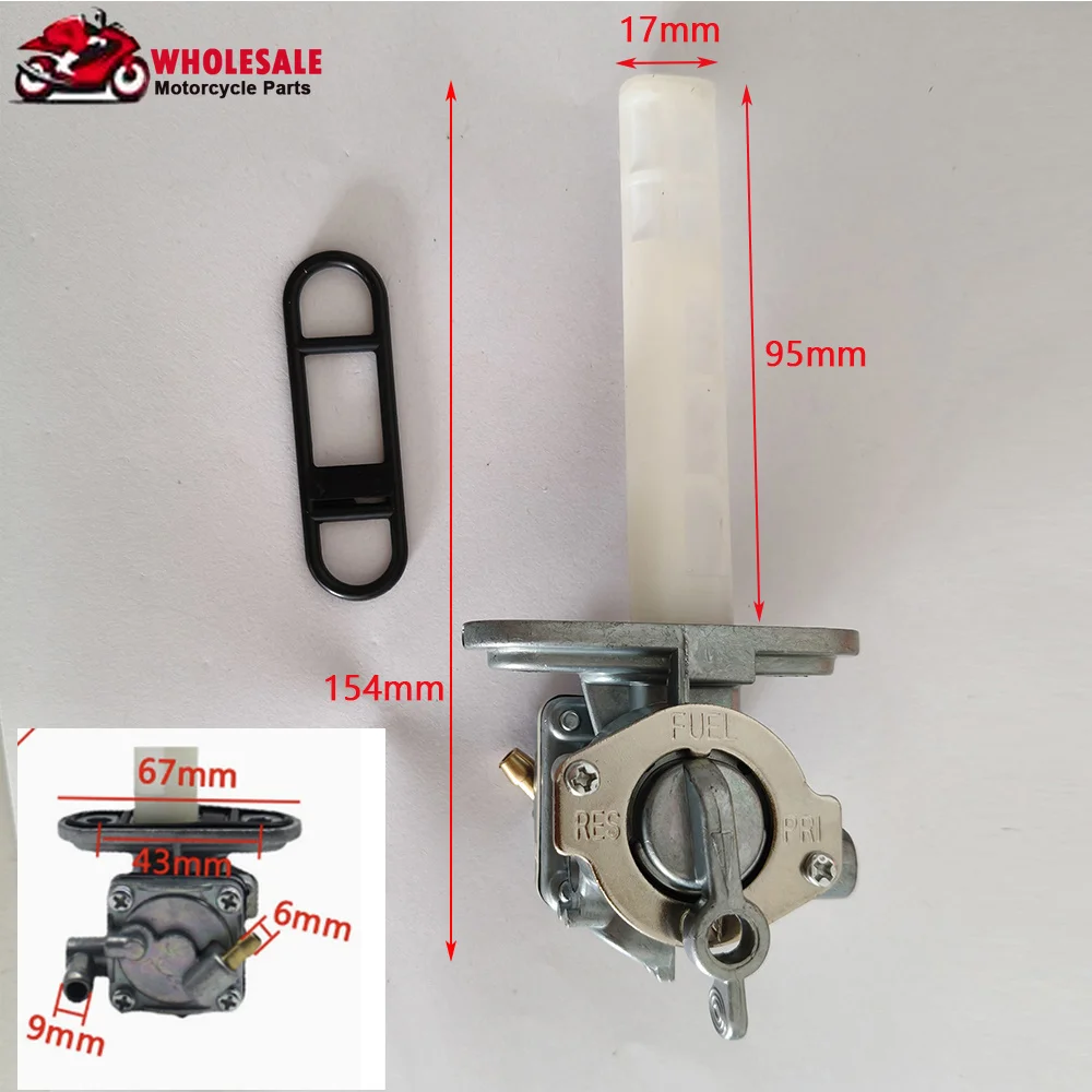 1pc Fuel Tank Petcock Switch for Suzuki GS850G GS850 GS850GL GS 850 GSXR750 GSX-R750 GSXR1100 GSX-R1100 GSX-R GSXR 750 1100 600