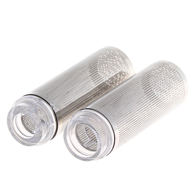 12/16mm Aquarium Trachea Stainless Steel Protective Sleeve Fish Tank Filter