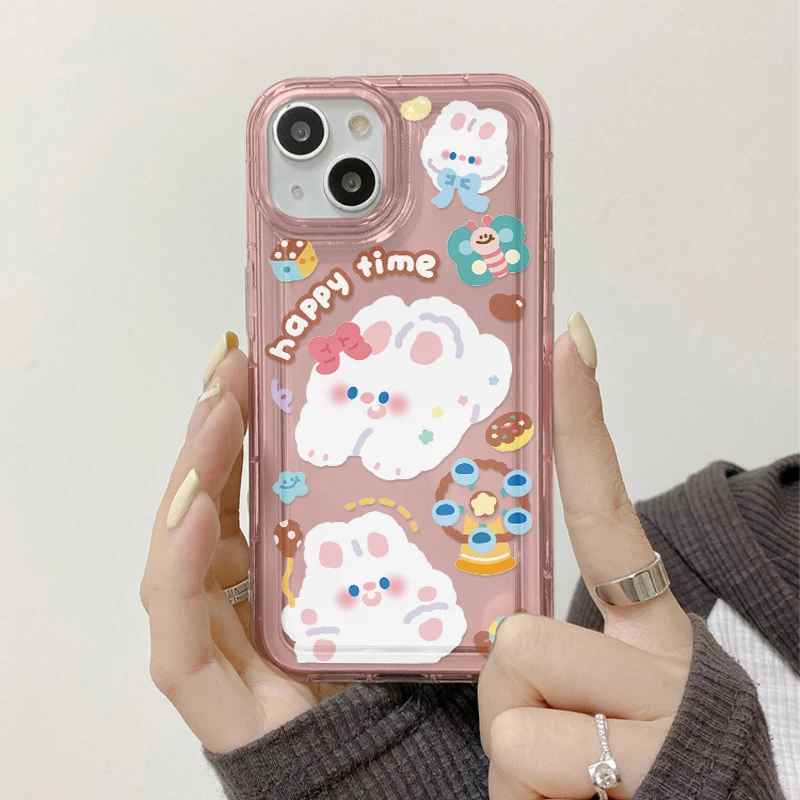 J1303 jenis bantalan pencegahan jatuh untuk Huawei P30 P50 Pro P40 Lite Mate 20 30 40 50 Pro casing DIY penutup TPU lembut
