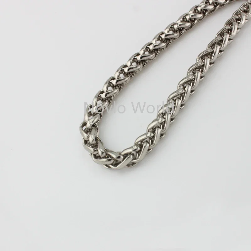 5 meters 5 colors 8mm wide wheat roller chain handle,Ladies Purse Belts Wheat Repair Chain