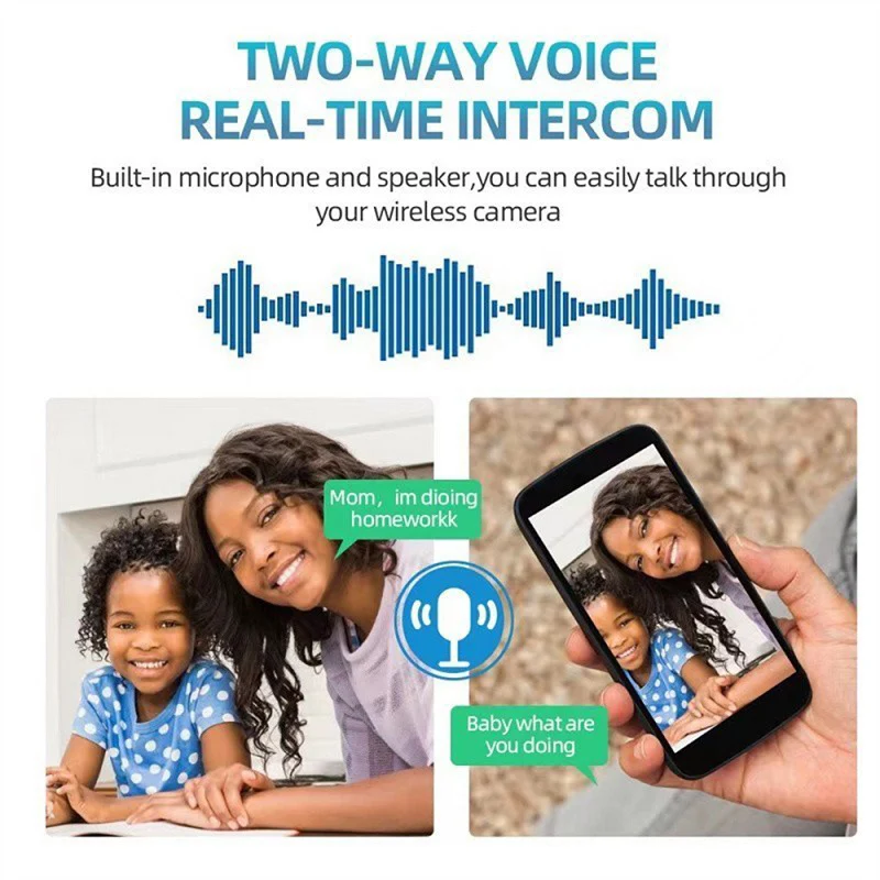 E27 2.4G واي فاي IP لمبة كاميرا مراقبة للرؤية الليلية كاميرات منزلية لاسلكية CCTV فيديو حماية الأمن كاميرا صغيرة للأطفال