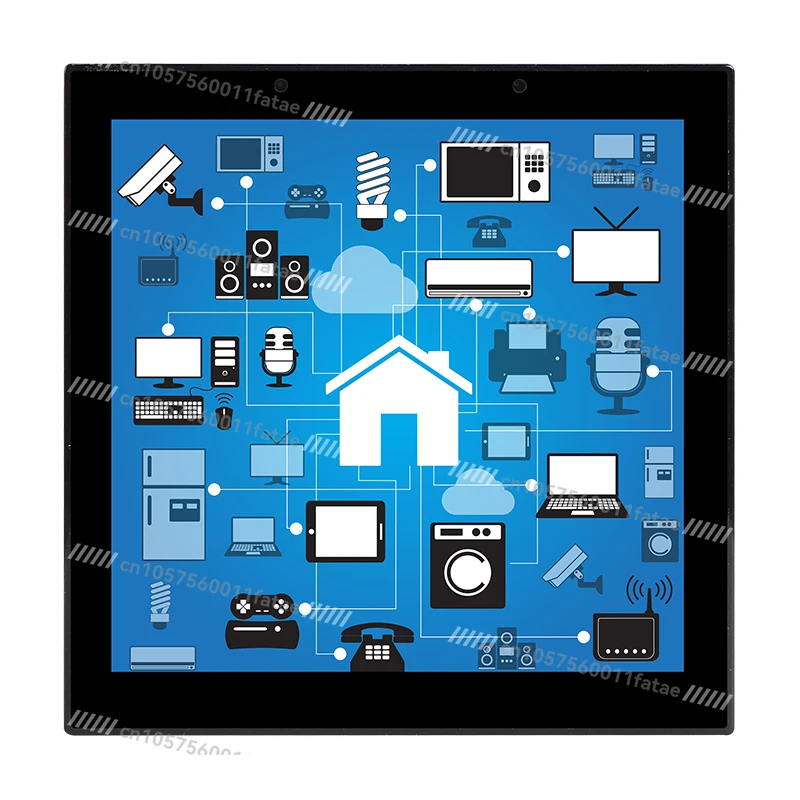 

Новый 4-дюймовый настенный белый сенсорный переключатель с панелью управления умным домом