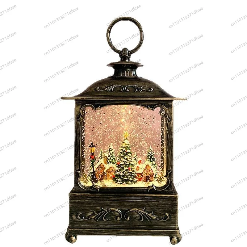 

Christmas Gift Snowflake Wishing Lamp Music Box Igloo