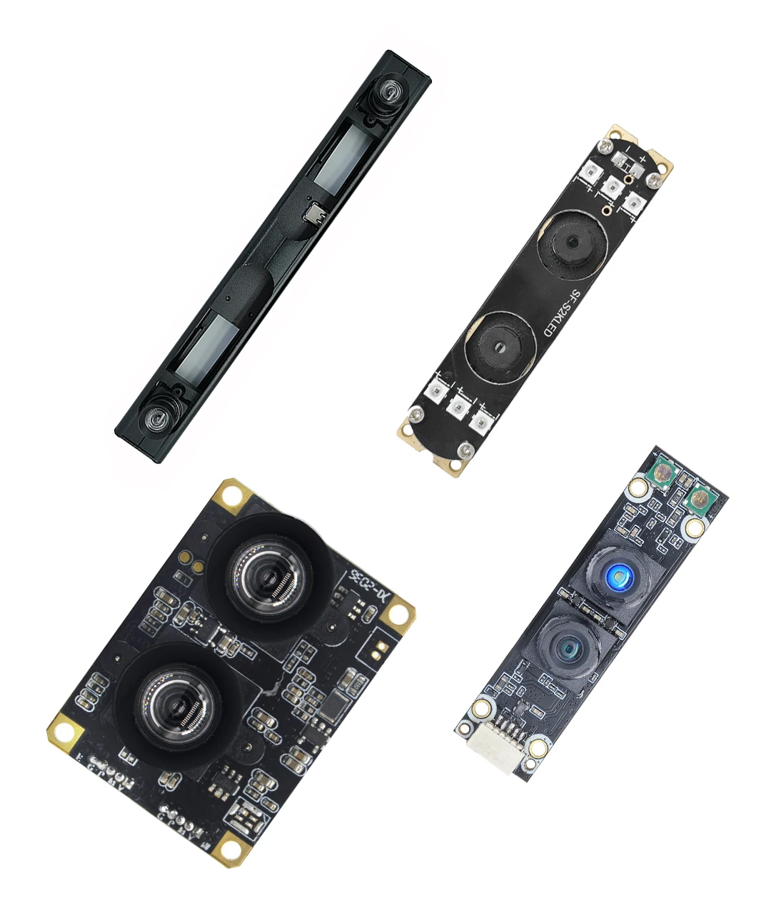 

NPU Sensor WDR SC2356 CMOS Sensor 2MP IR RGB TOF Face Recognition Camera Binocular Module USB for Smart Dock Lock