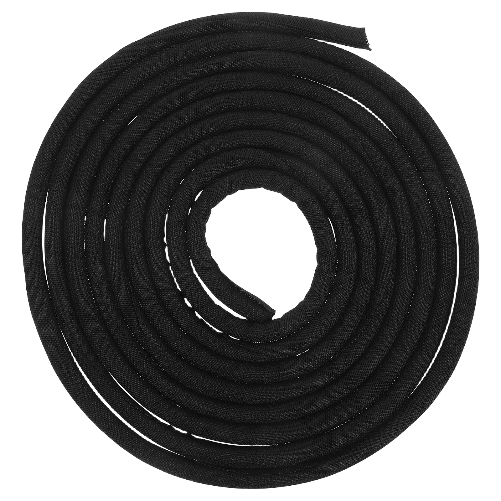 

8mm Wire Protector Cord Covers Electric Black 3M Polyester Cable Protectors Pet Proof Chew Management Dog Cat Sleeve Wall