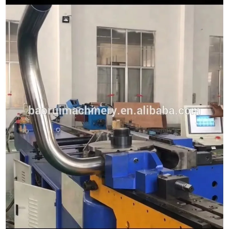 DW89NC Stainless Steel Alloy Semi-Automatic Hydraulic Pipe Bending Machine Construction Industries Engine Motor Core Pipe Bender