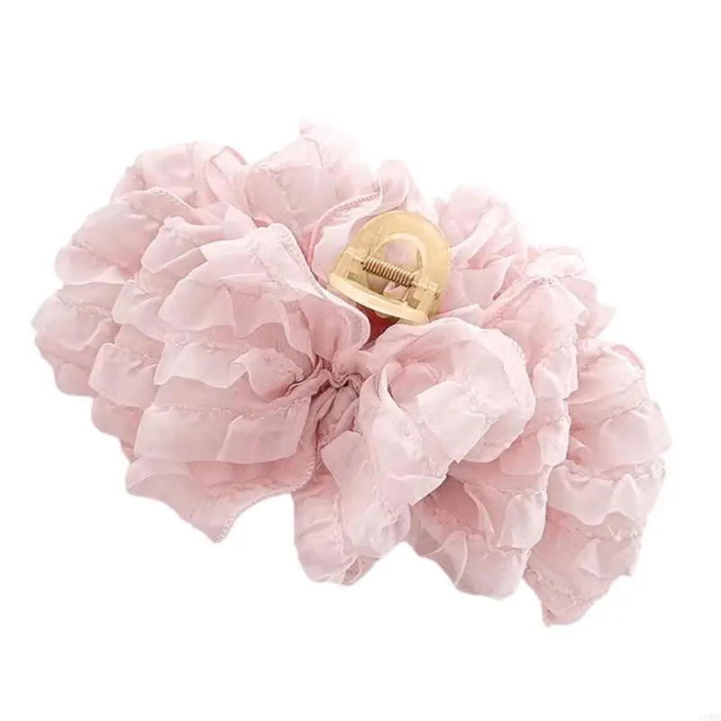 U0de Hair Clip Secure Grip для женщин, вышитых деталей модный аксессуар для волос