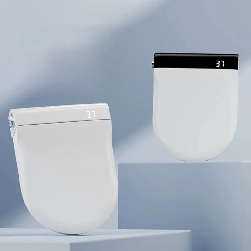 Abattant de WC intelligent à retournement automatique avec chauffage à température constante, bidet universel multifonction 2026