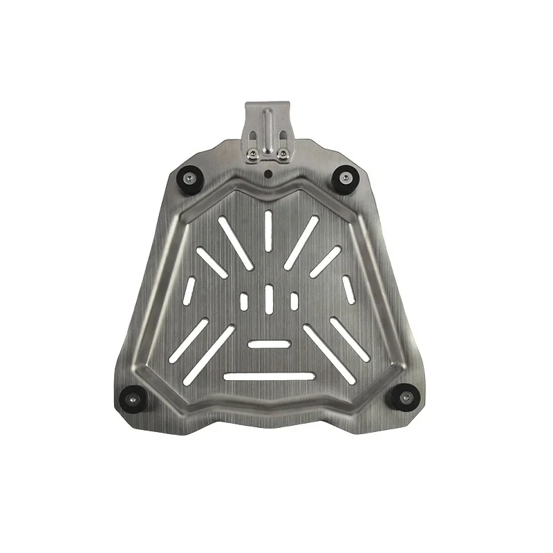 Universal Motorcycle Top Rear Luggage Box Bracket Plate For 45L 55L 65L Rear Trunk Storage Tool Box CNC Aluminum Alloy