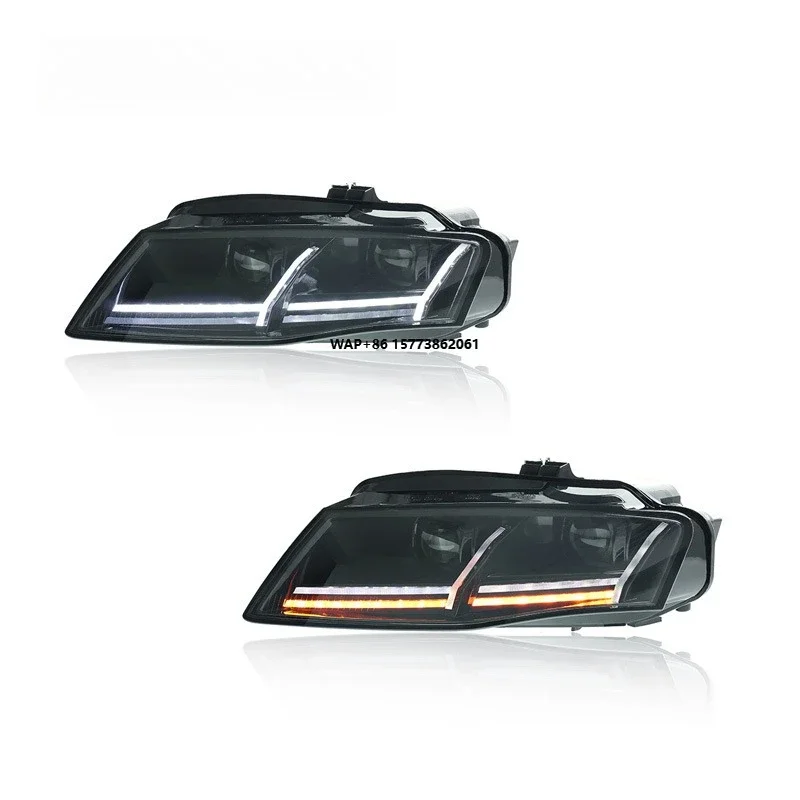 

1 Unit LED Headlights Car Accessories for Auto Lighting Systems 09-12 A4 Headlight Assembly Car Led Lights